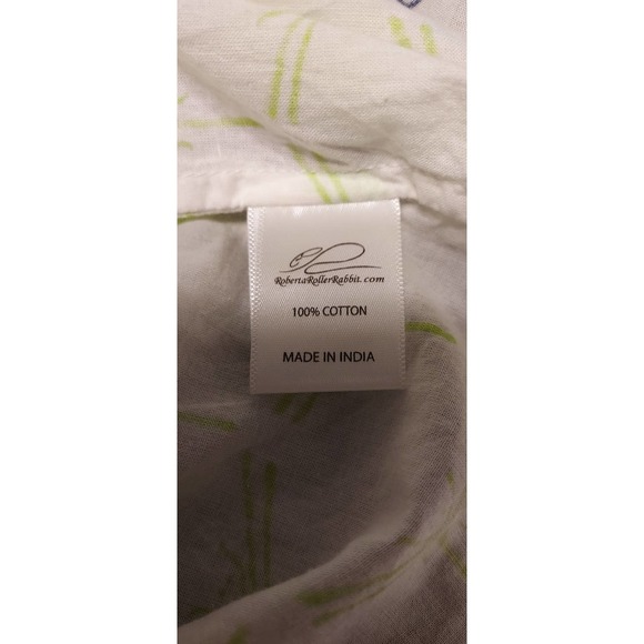 Unisex Roberta Roller Rabbit Shirt Dragonfly/Ants Short Sleeve size XS - Picture 5 of 7